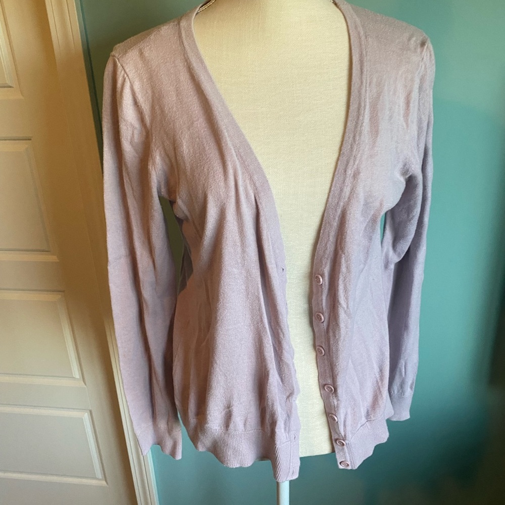 Forever 21 Lavender Cardigan